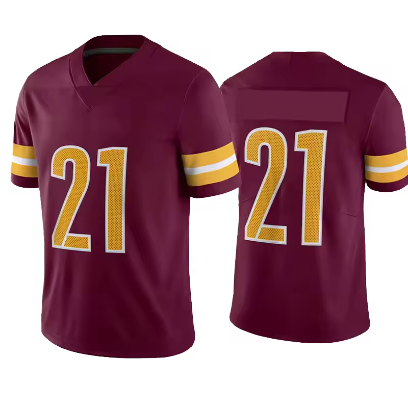 Wholesale Custom American Football Jerseys Unisex Adults Short Sleeves Stitched Embroidered Breathable Anti-UV Quick Plus SizeReorder rate 57%