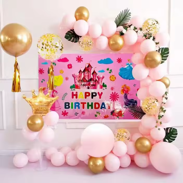 Wholesale Custom Christmas Background Banners For Decoration Merry Christmas Wholesale Party Supplies