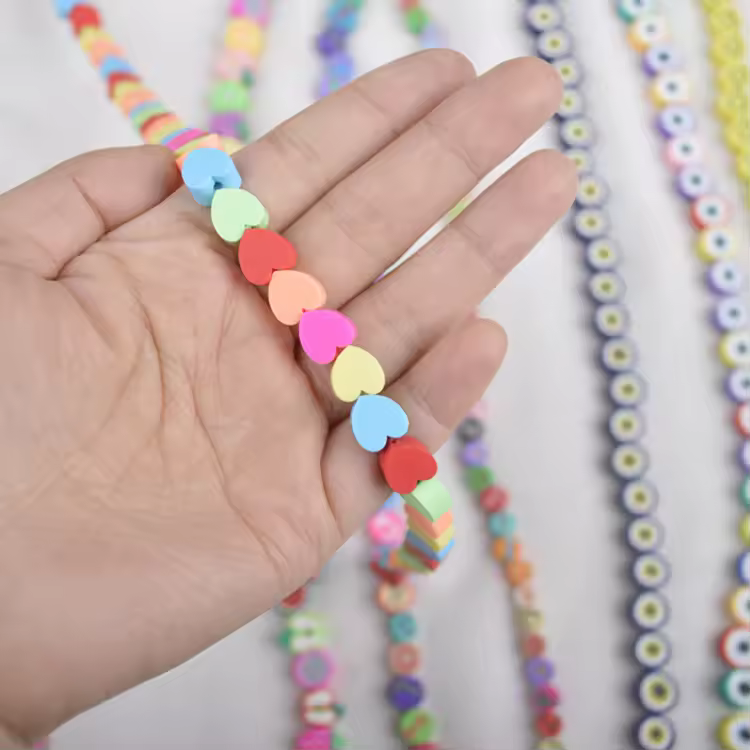 Wholesale Polymer Clay Beads Multi Colour & Mixed Models in One StrandReorder rate 53%