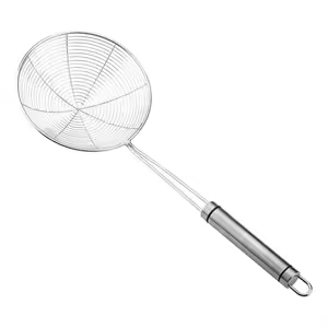 Hot Sale Professional 304 Stainless Steel Hot Pot Fat Strainer Double Layer Kitchen Multipurpose Spider Strainer Fine Mesh Oil